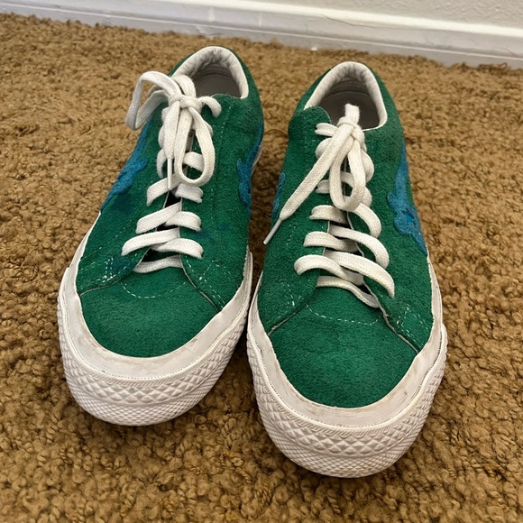 Green Golf le Fleur Converse Size Women’s 7 - Picture 3 of 9